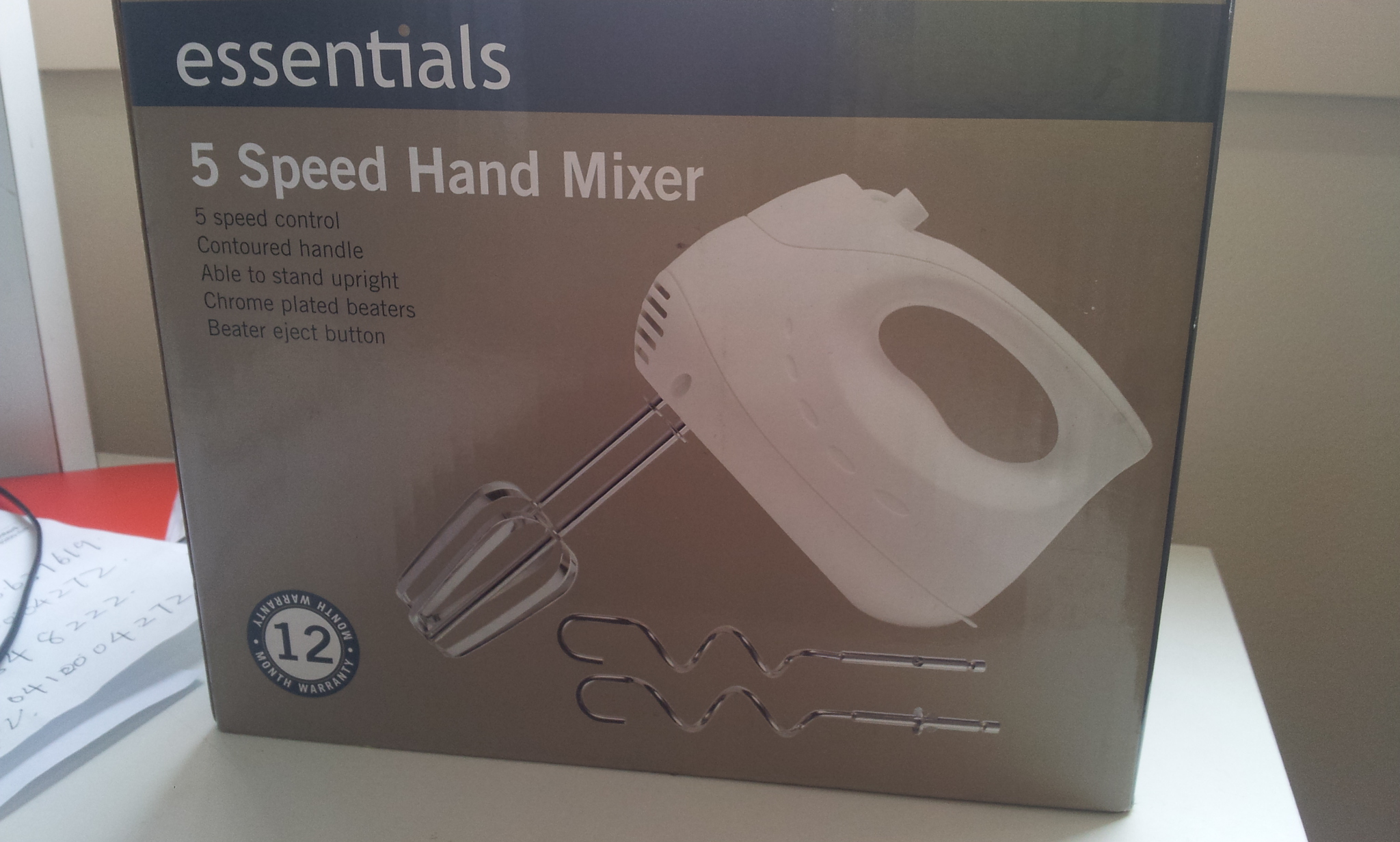 5 Speed Hand Mixer