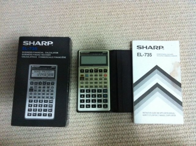 sharp EL 735 ̿רü